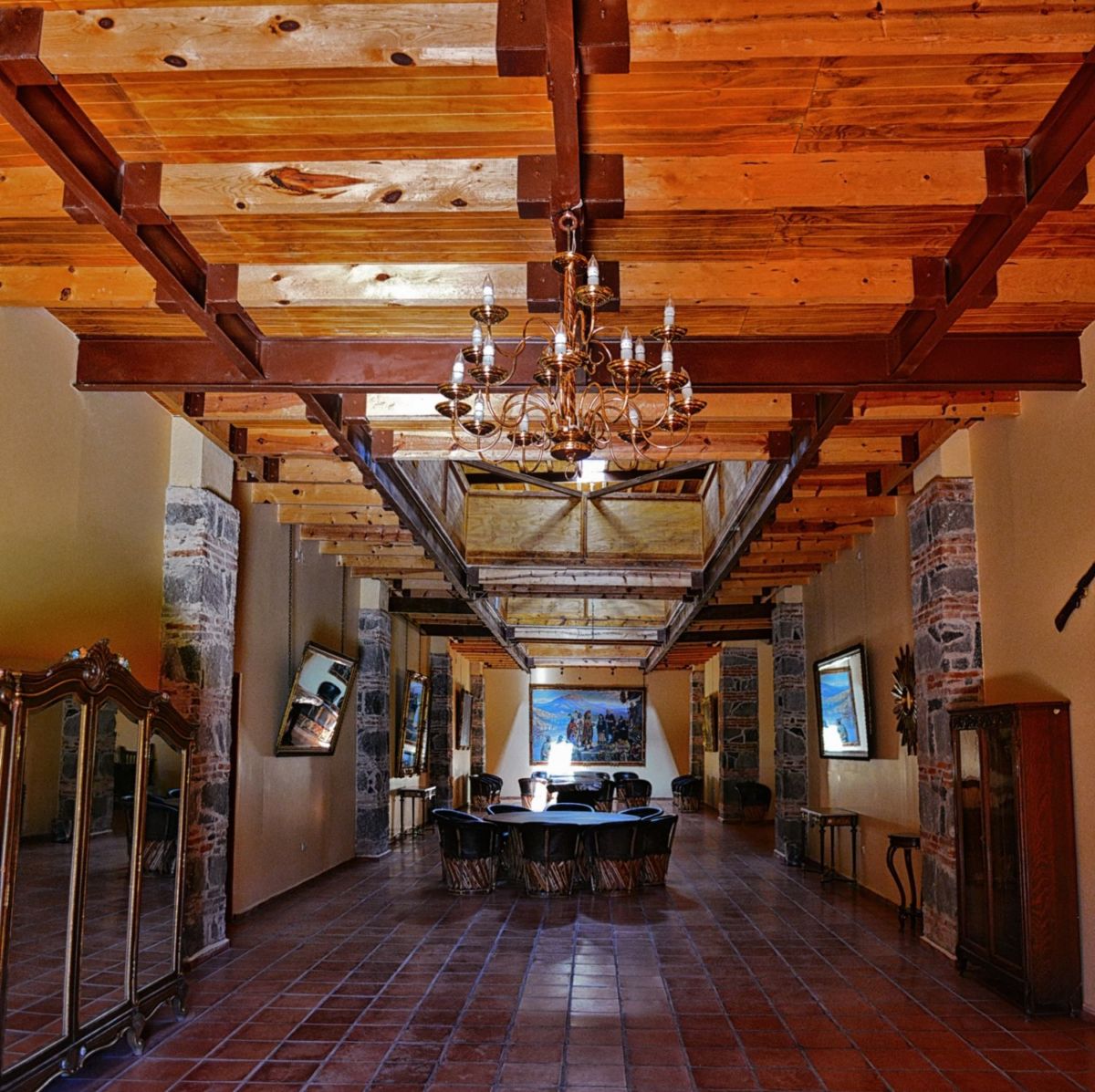 interior de la ex-hacienda de chautla puebla