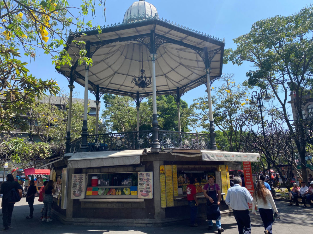 El quiosco de Cuernavaca lo diseñó Gustave Eiffel 