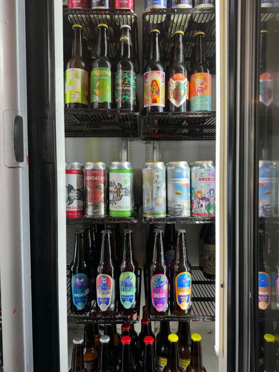 variedad de cervezas de tucán coyoacán