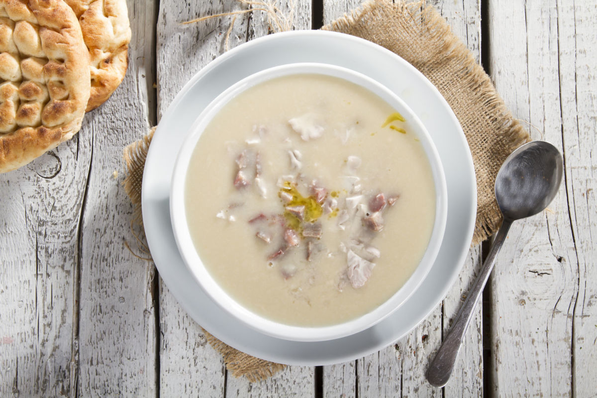 Sopa turca de pescado