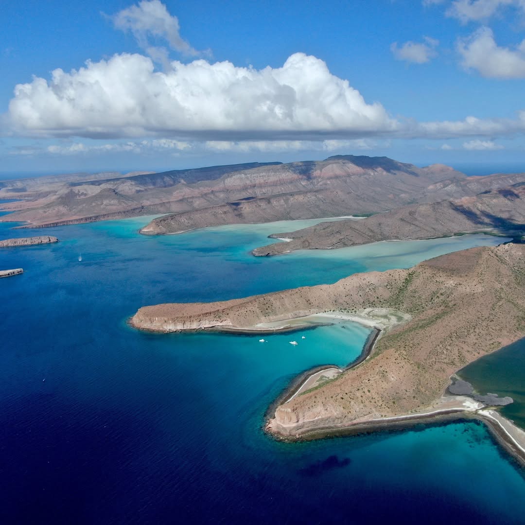 La Isla Espíritu Santo es un archipiélago ubicado en el Golfo de California 