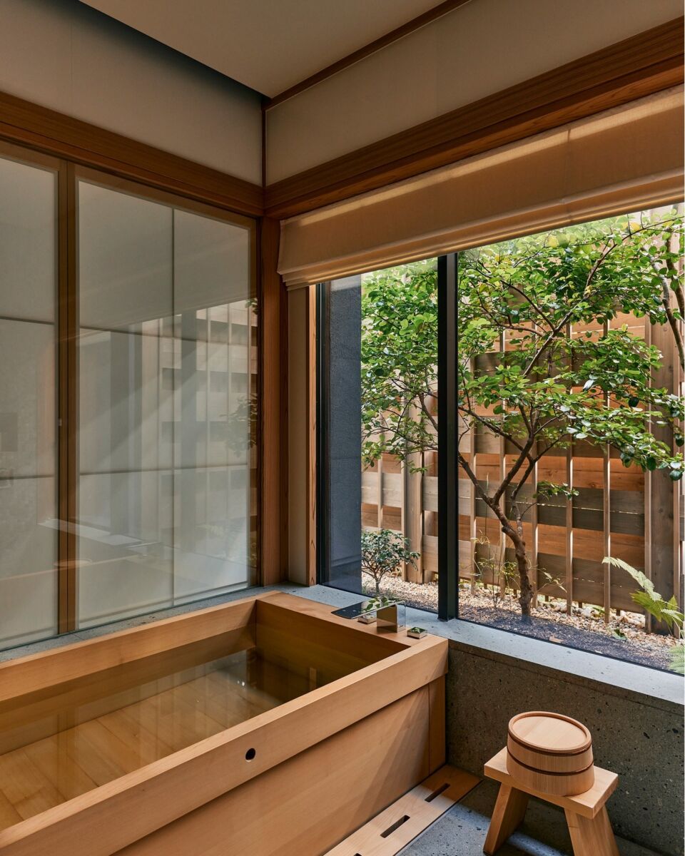 Tinas de ciprés japon