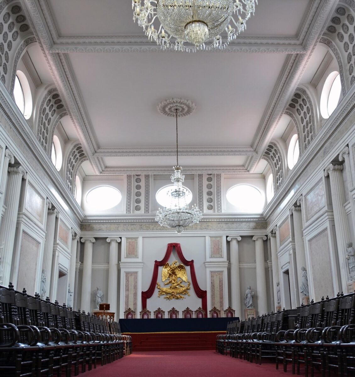 Salón de actos del Palacio de Minería 
