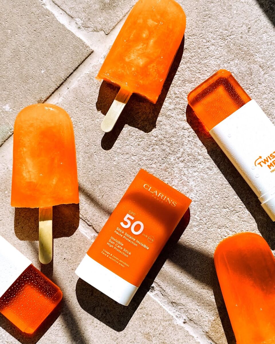 clarins bloqueador barra