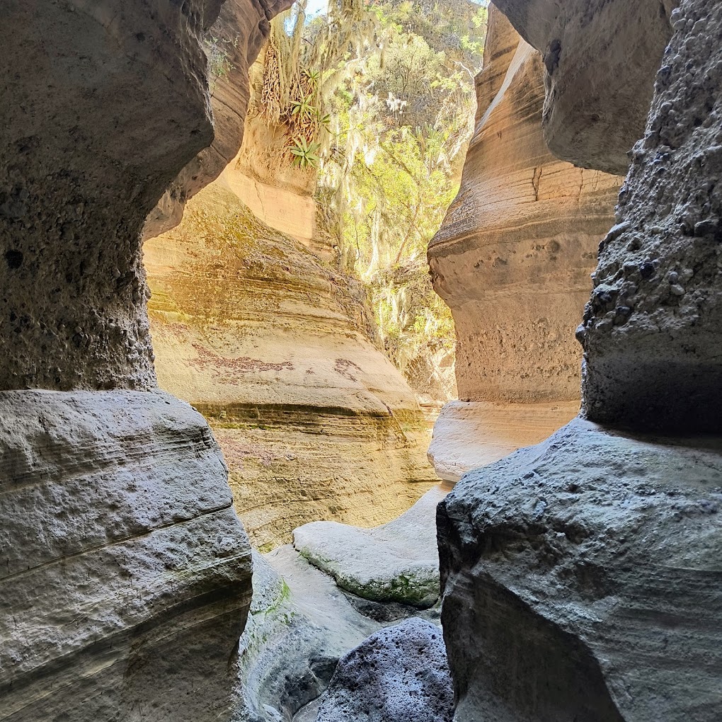 Cañón en natural en Hidalgo 