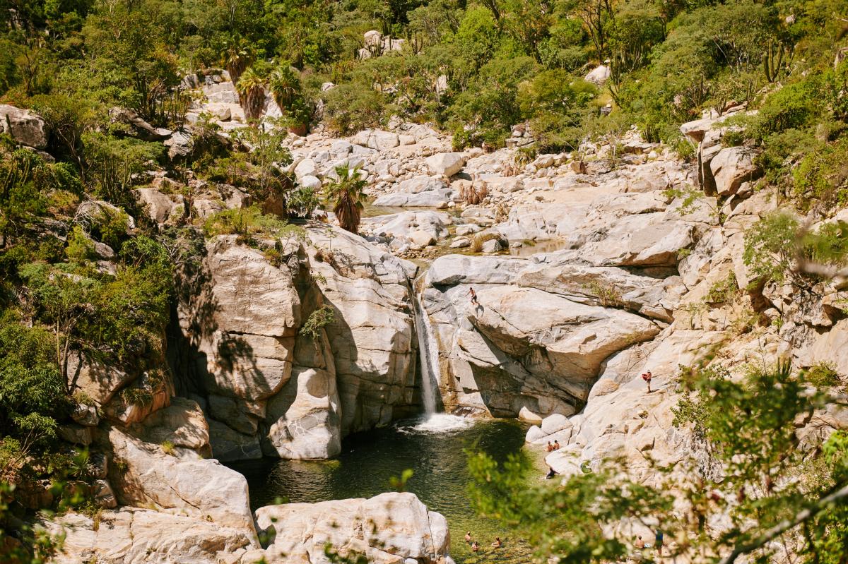 Cañón de la Zorra en Baja California