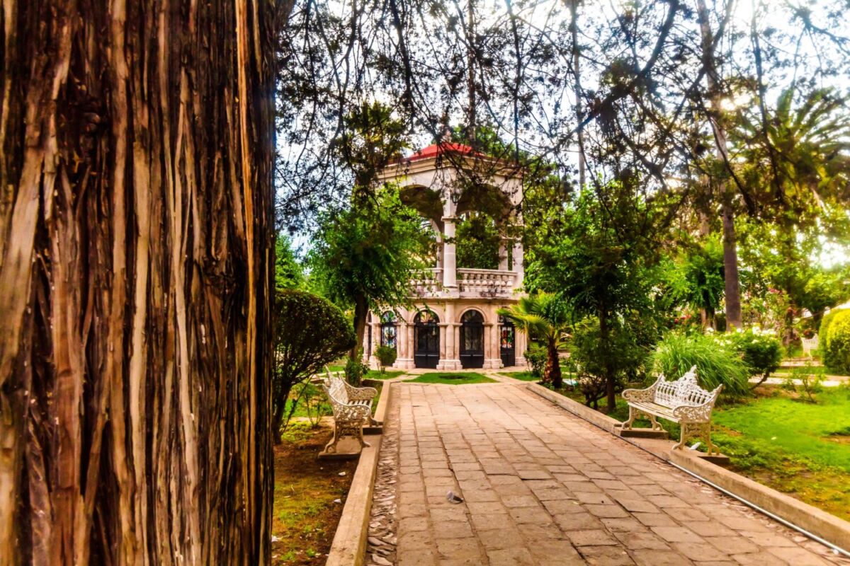 Plaza principal de Monte Escobedo 