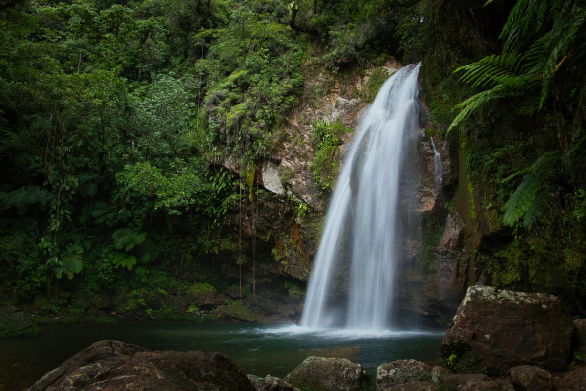 El Salto es otra de las cascadas más altas de Puebla y también se localiza en Cuetzalan