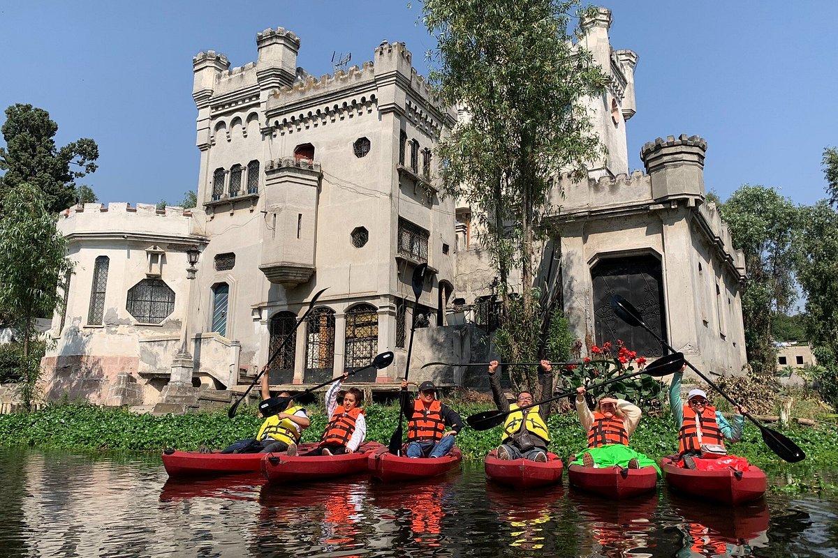 Recorrido en kayak por Xochimilco