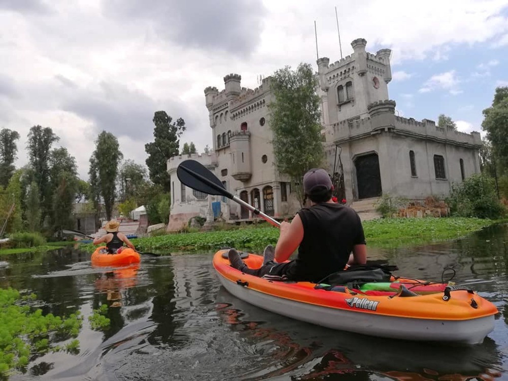 Recorrido en kayak Xochimilco 