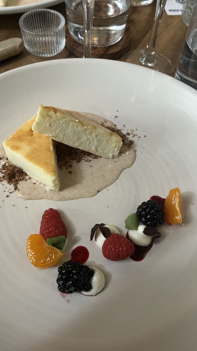 Pastel de requesón y jocoque