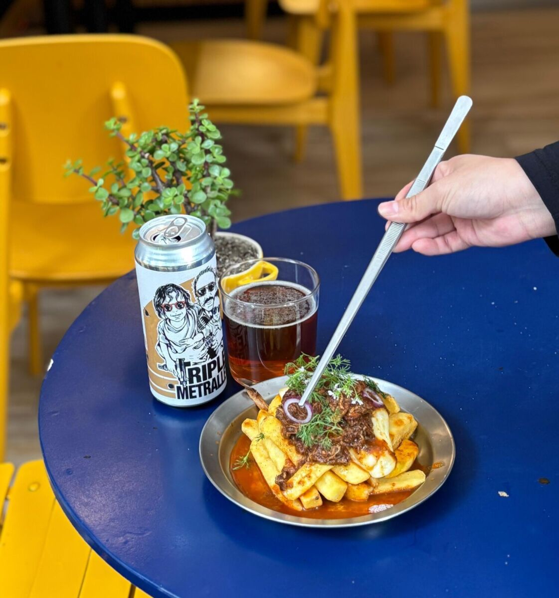 Papas fritas en Yeccan y Frituur 