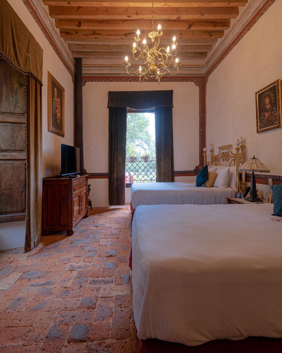 habitaciones hacienda Sepúlveda