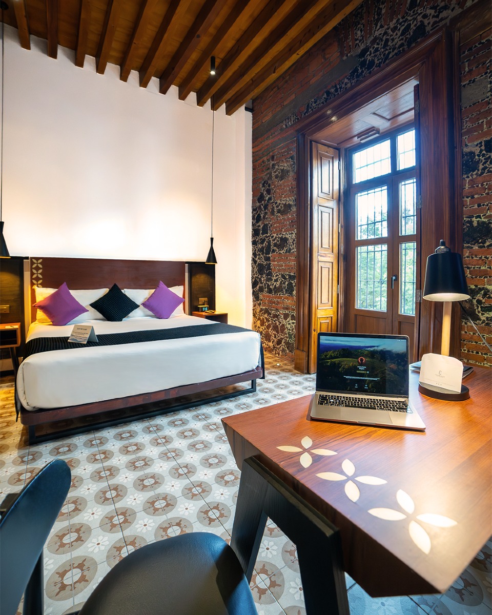 habitaciones hotel casa de la luz