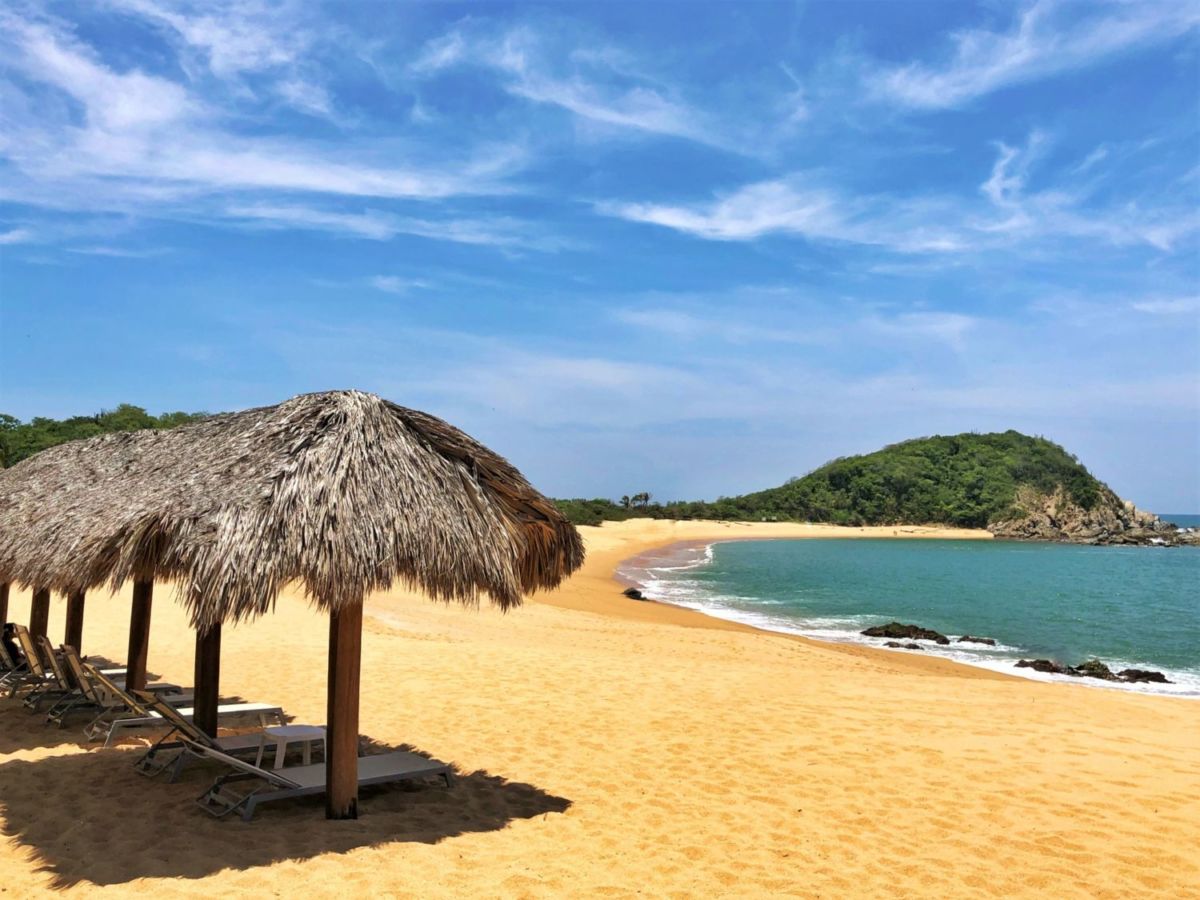 Playa Conejos en Oaxaca 
