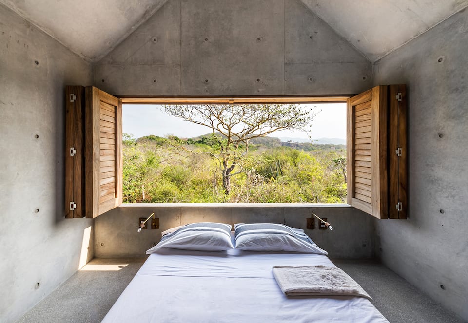 Hoteles brutalista en Puerto Escondido 