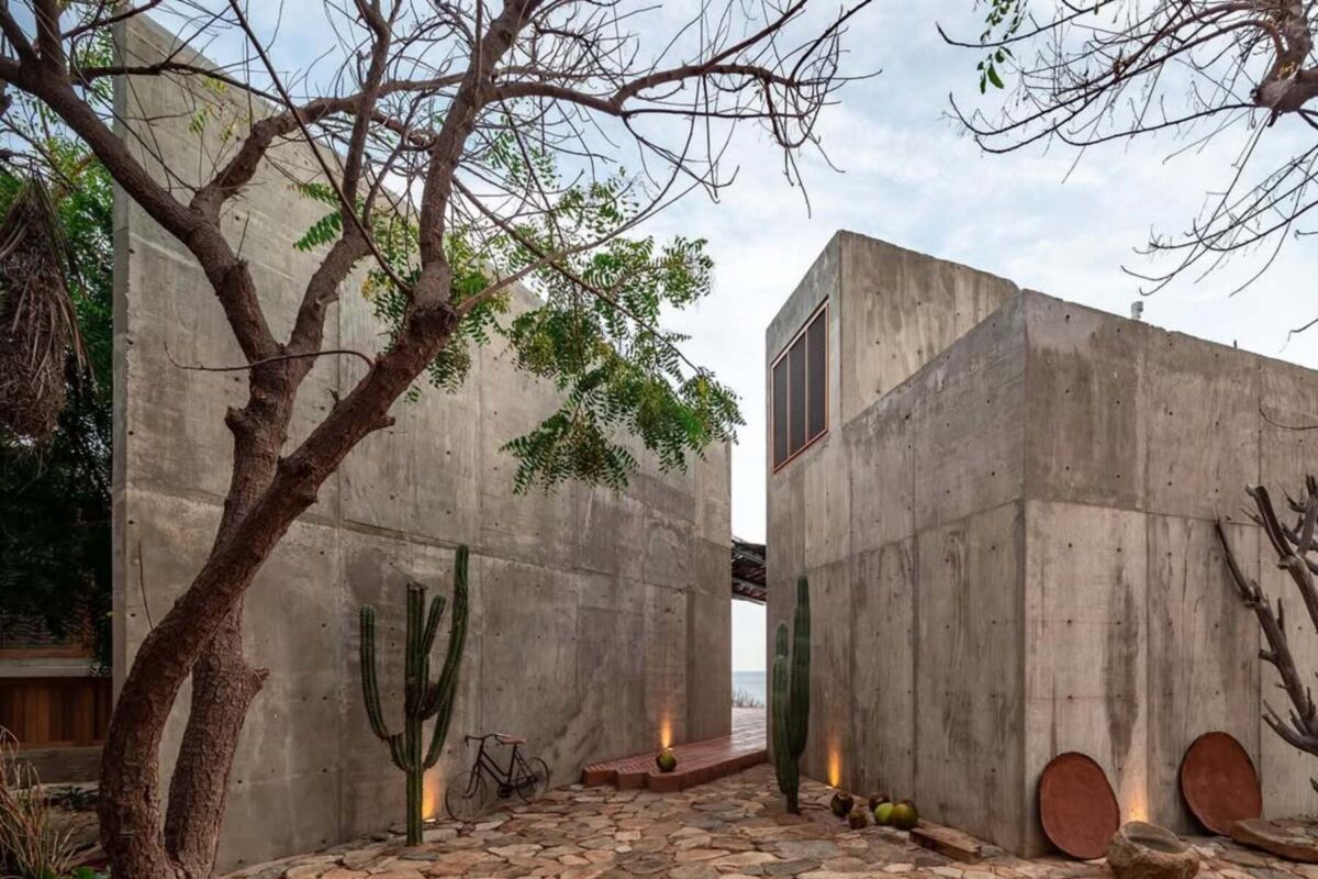 4 hoteles brutalistas en Puerto Escondido que son perfectos para pasar tu última semana de vacaciones