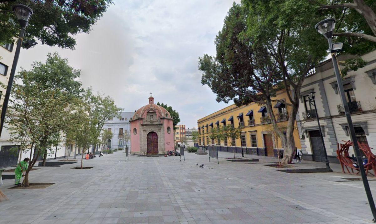 Plaza de la Concepción en el centro de la CDMX