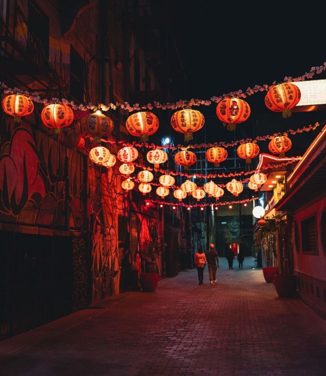 Callejón de la Chinesca en Mexicali 