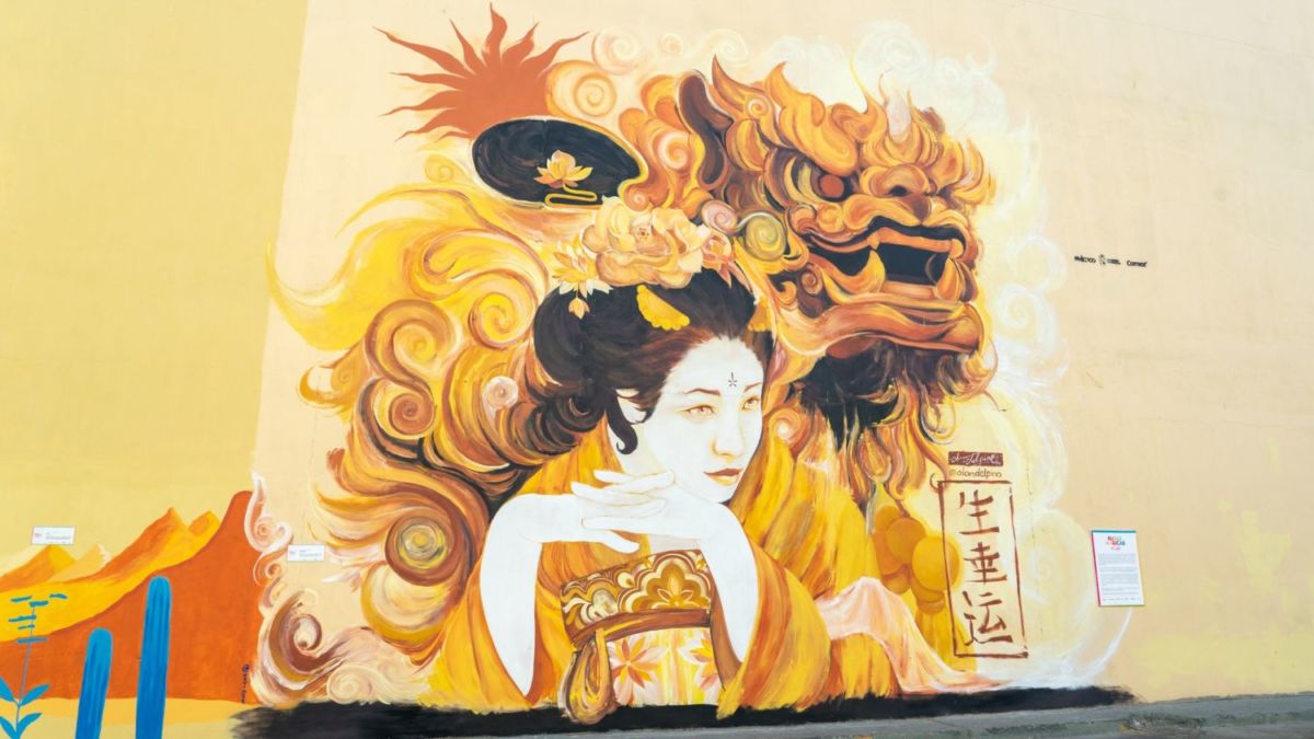 Mural en La Chinesca 