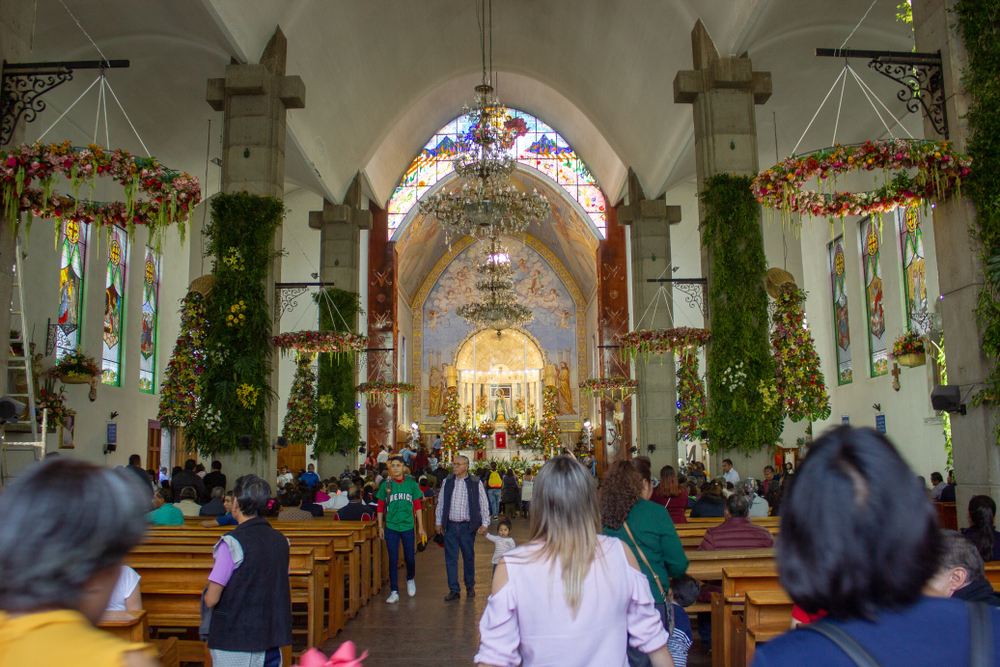 basílica de la caridad en huamantla tlaxcala