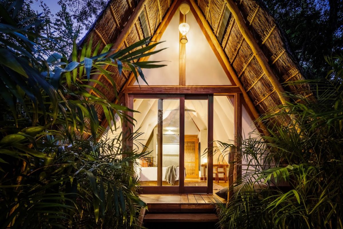 cabañas románticos en bacalar