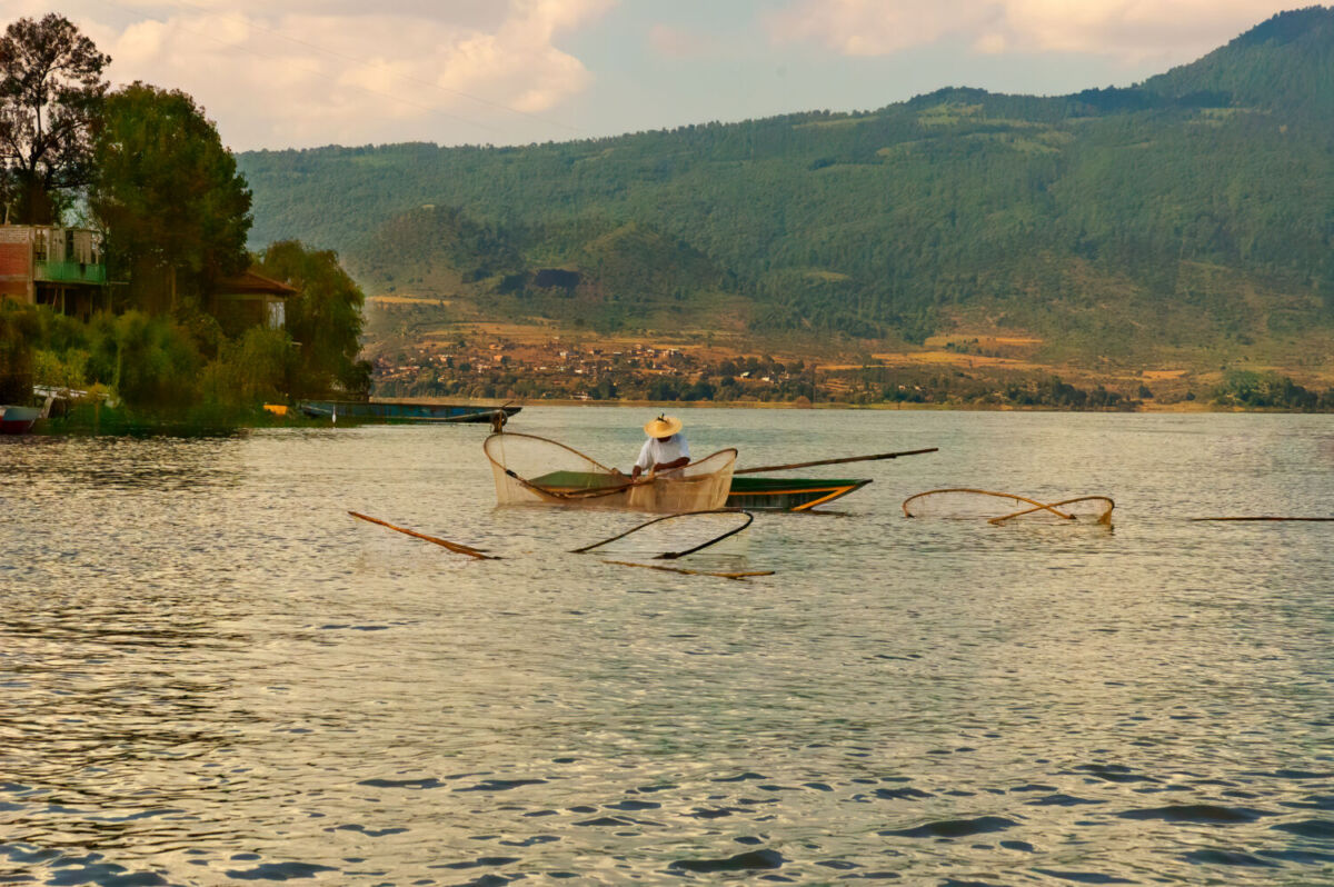 Lago de Pátzcuaro Michoacán