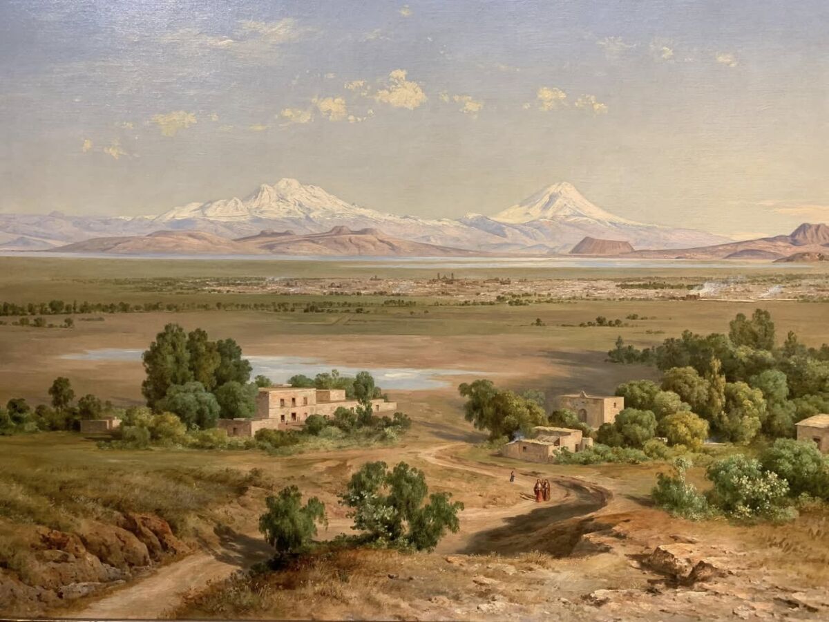 'Valle de México visto desde el cerro de Guadalupe', 1905, José María Velasco