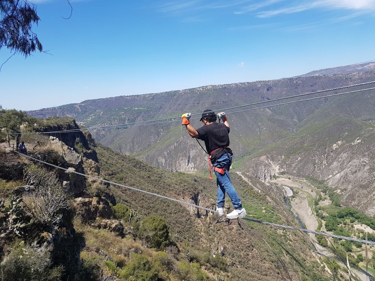 Peña del Aire se ubica a 35 minutos de Huasca de Ocampo 