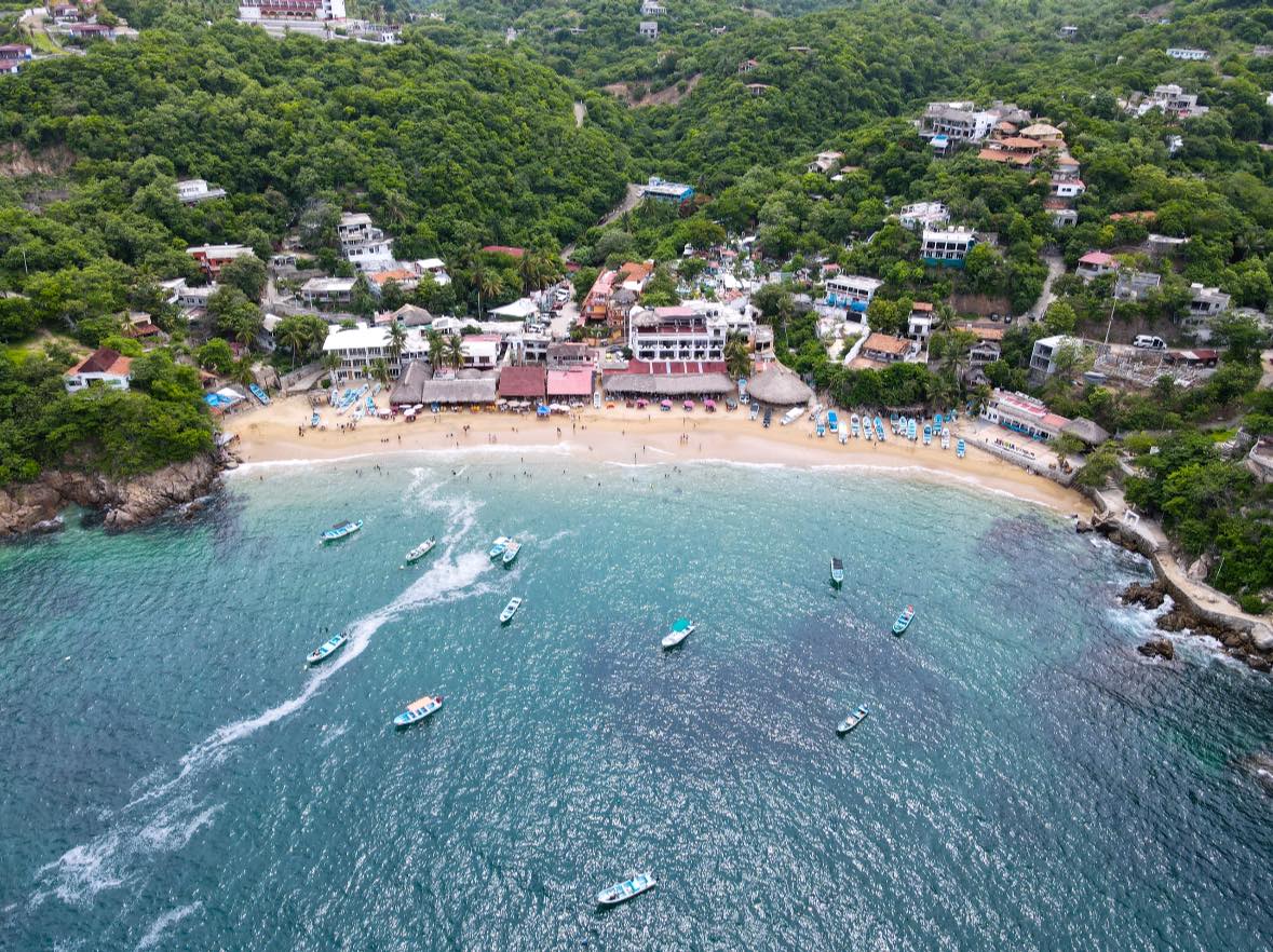 Playa Panteón en Oaxaca