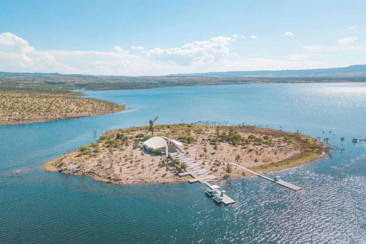 Aguascalientes no tiene mar pero sí un Pueblo Mágico rodeado de agua