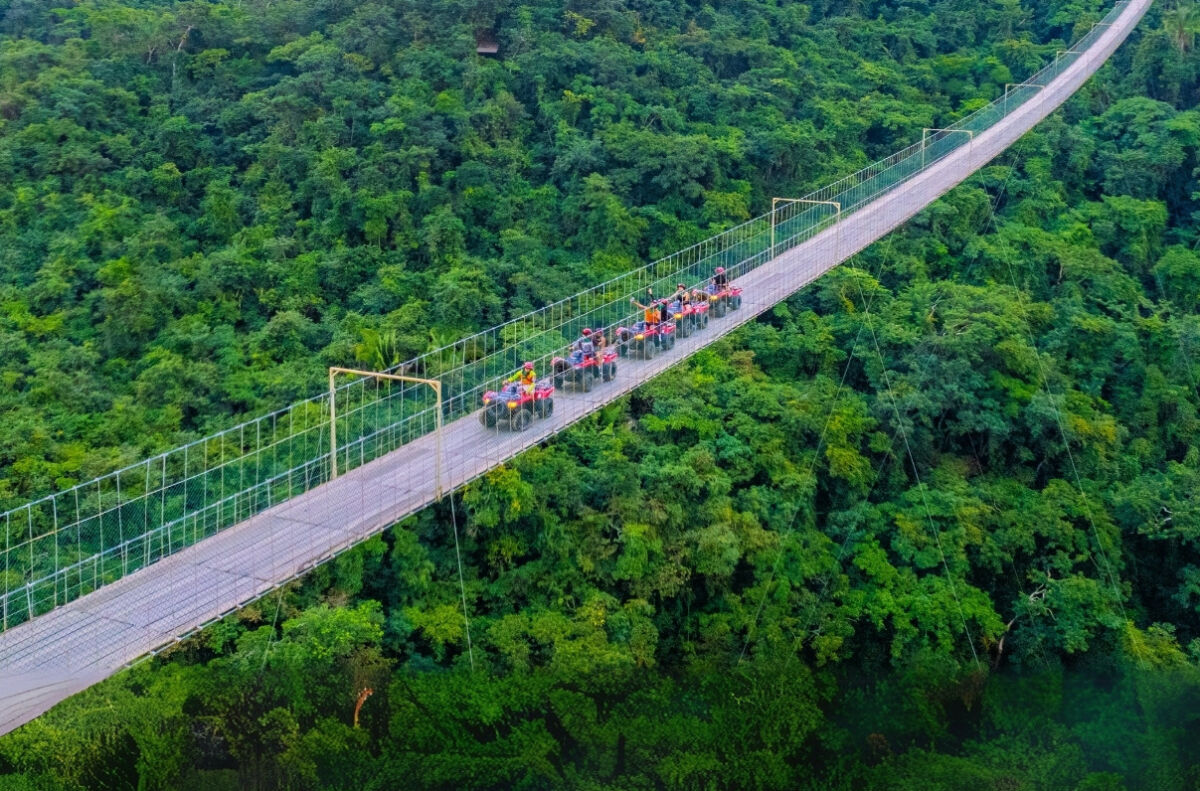 Puente Colgante El Jorullo en Puerto Vallarta