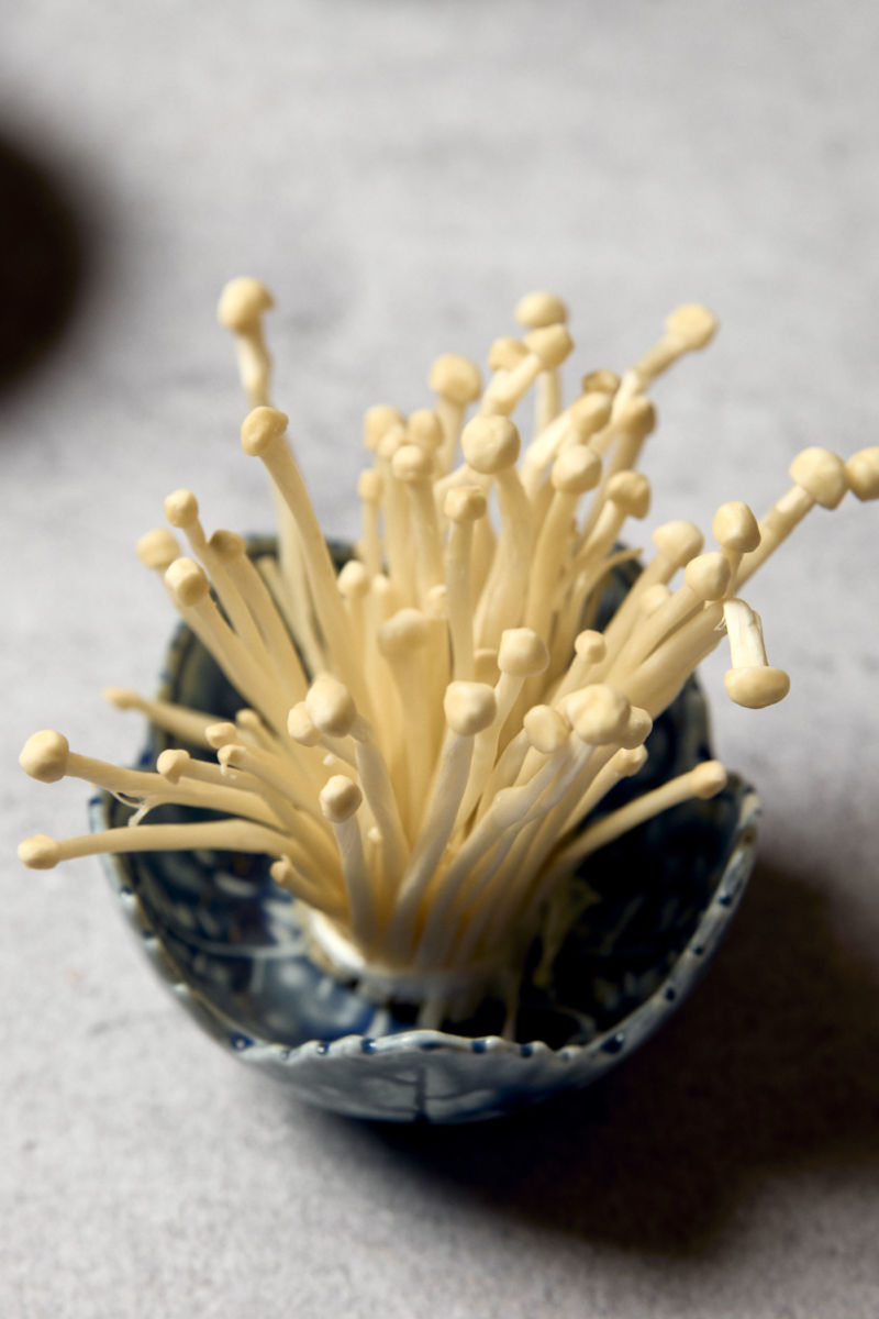 Restaurante Yoshimi tiene un menú de ocho tiempos donde cada plato está elaborado con hongos 