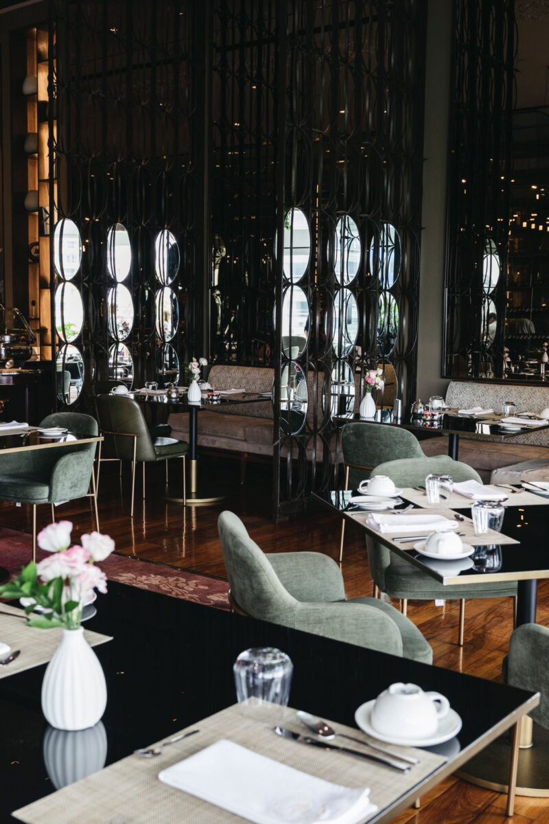 El restaurante Diana se ubica dentro del hotel St. Regis México 