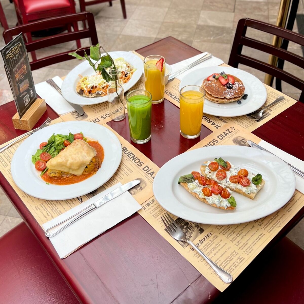 Buenos Díaz Cafetería en la CDMX