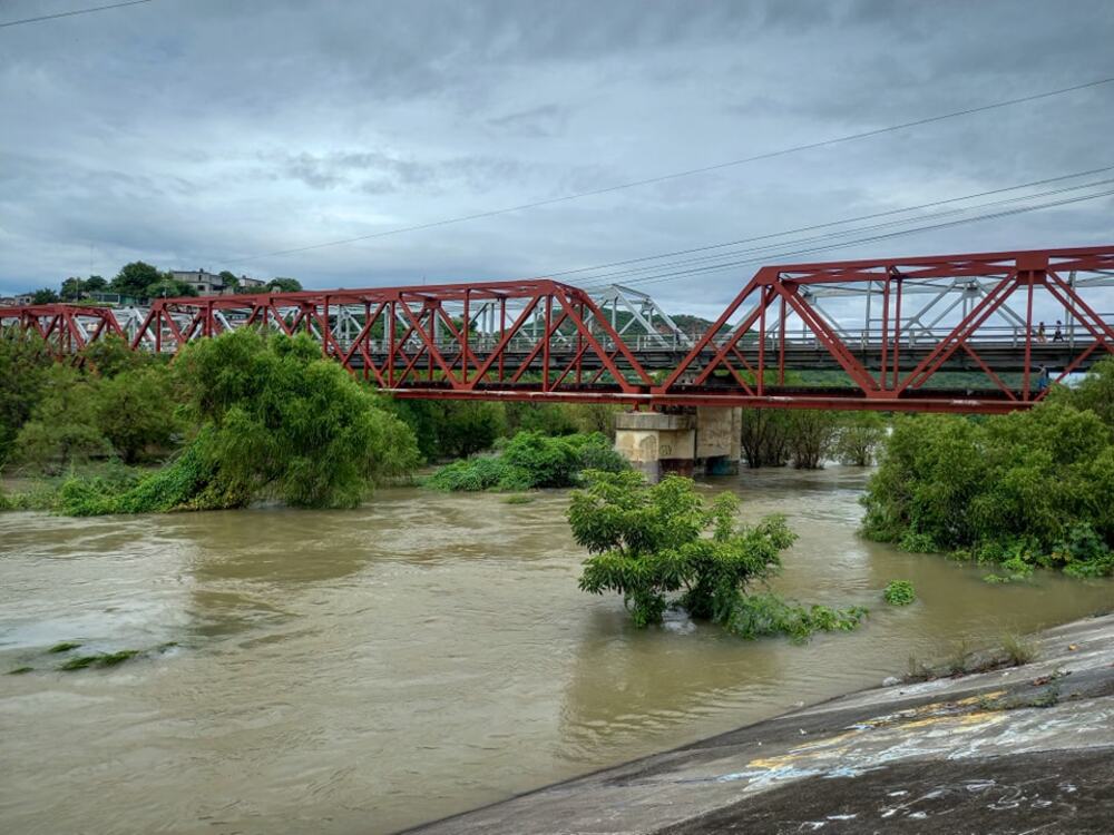 Puente de fierro en Tehuantepec