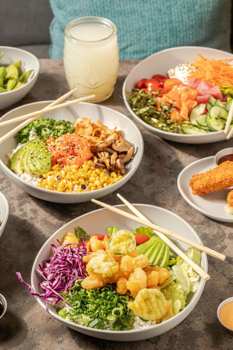 Poke Bowls en Shaka 