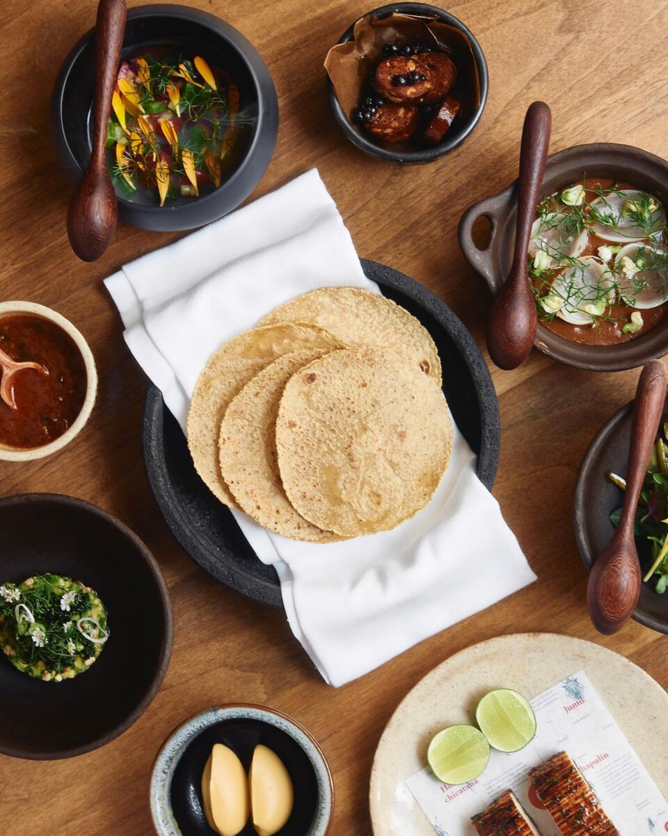 Alfalfa marida de maravilla con la cocina mexicana de Quintonil