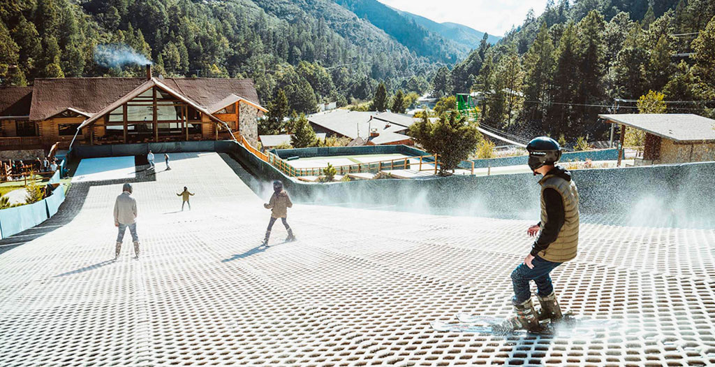 pista de esquí en Bosques de Monterreal