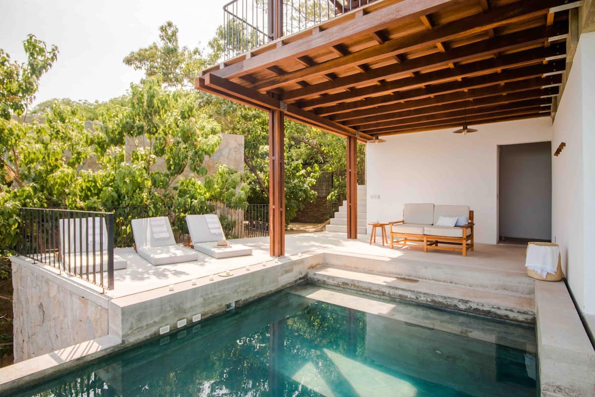 airbnb en la playa de Mazunte 