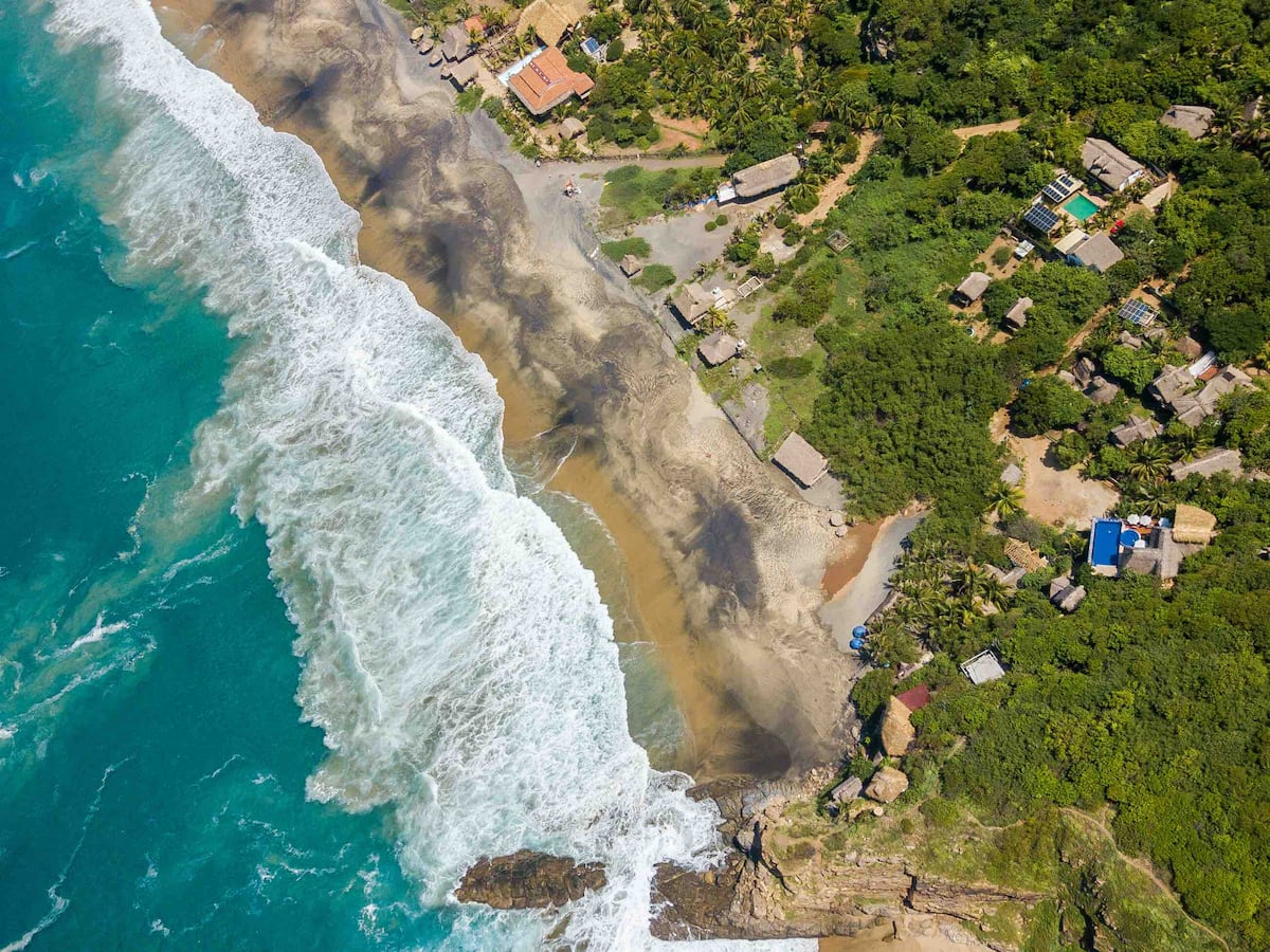 Mazunte es un pueblo costero en la costa oaxaqueña 