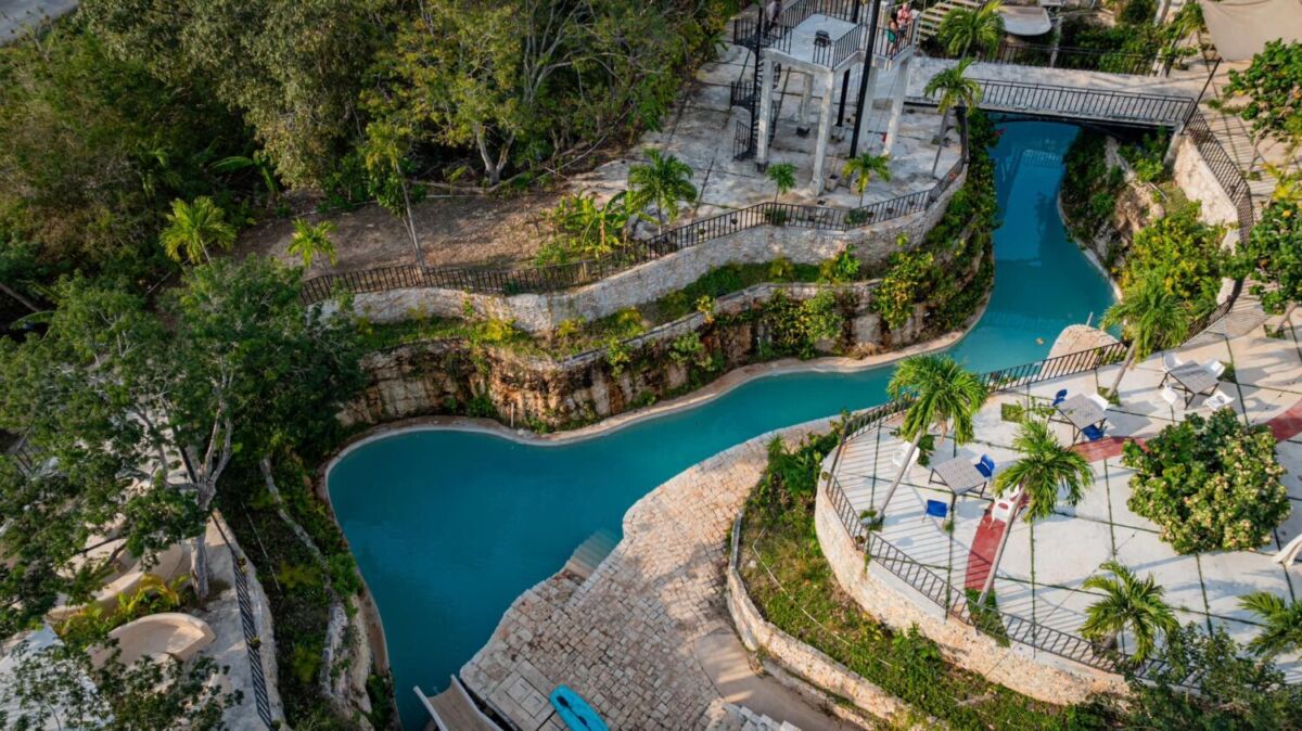 El Cenote San Ignacio es un parque ecoturístico cerca de Mérida 