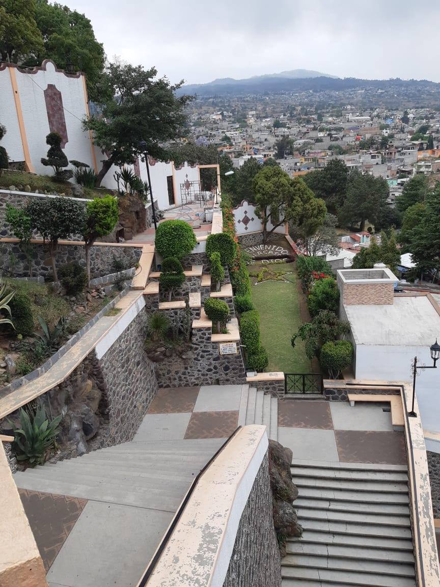 escaleras del santuario del señor de las misericordias
