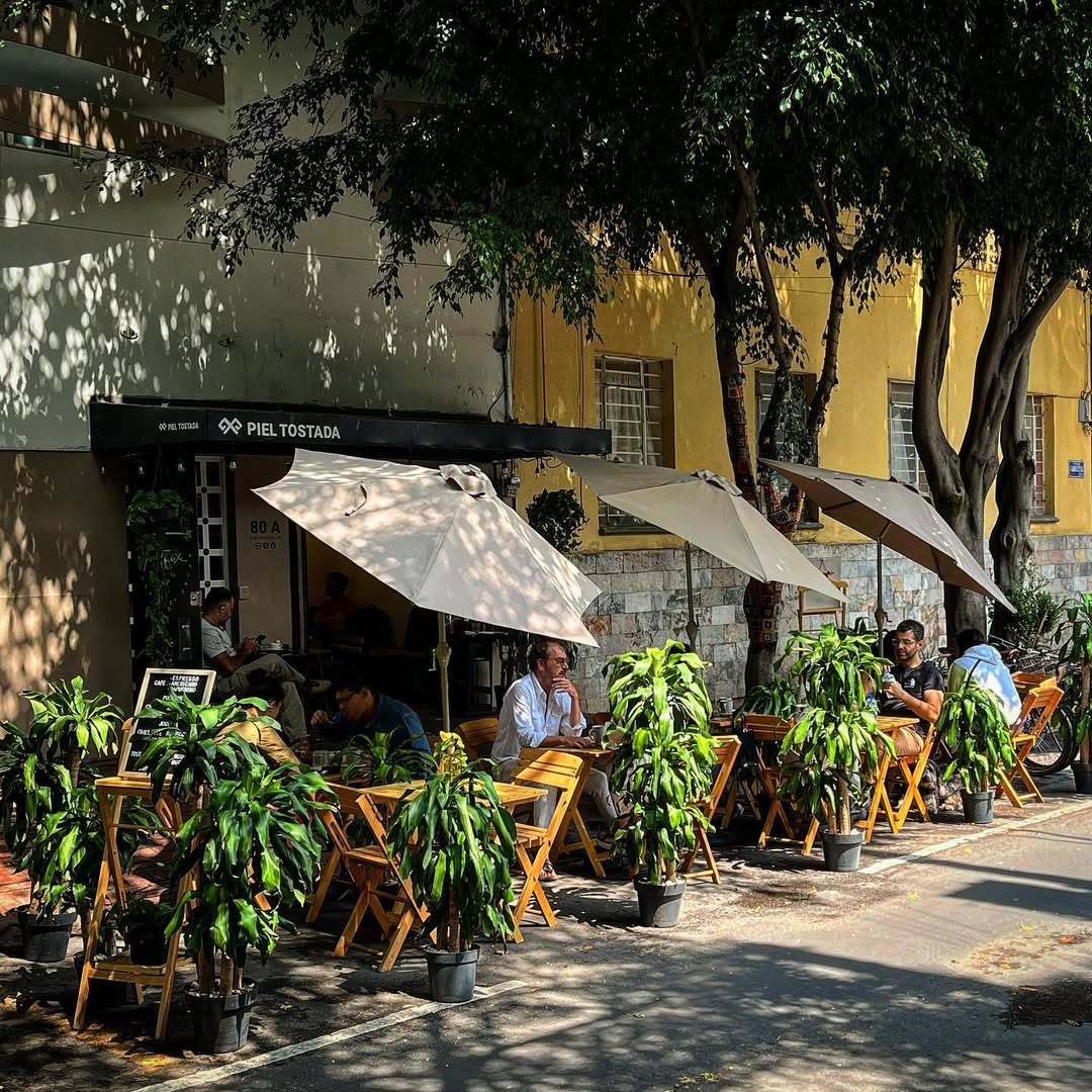 Piel Tostada es un restaurante mexicano en la Escandón