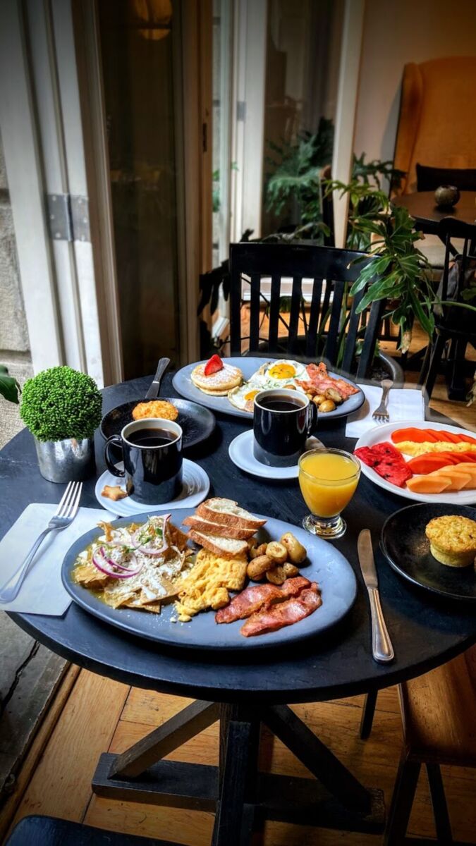 Menú de Breakfast Restaurante