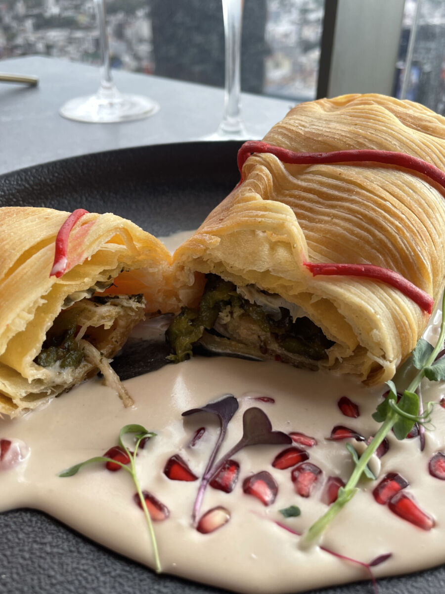 Chile en nogada en la CDMX