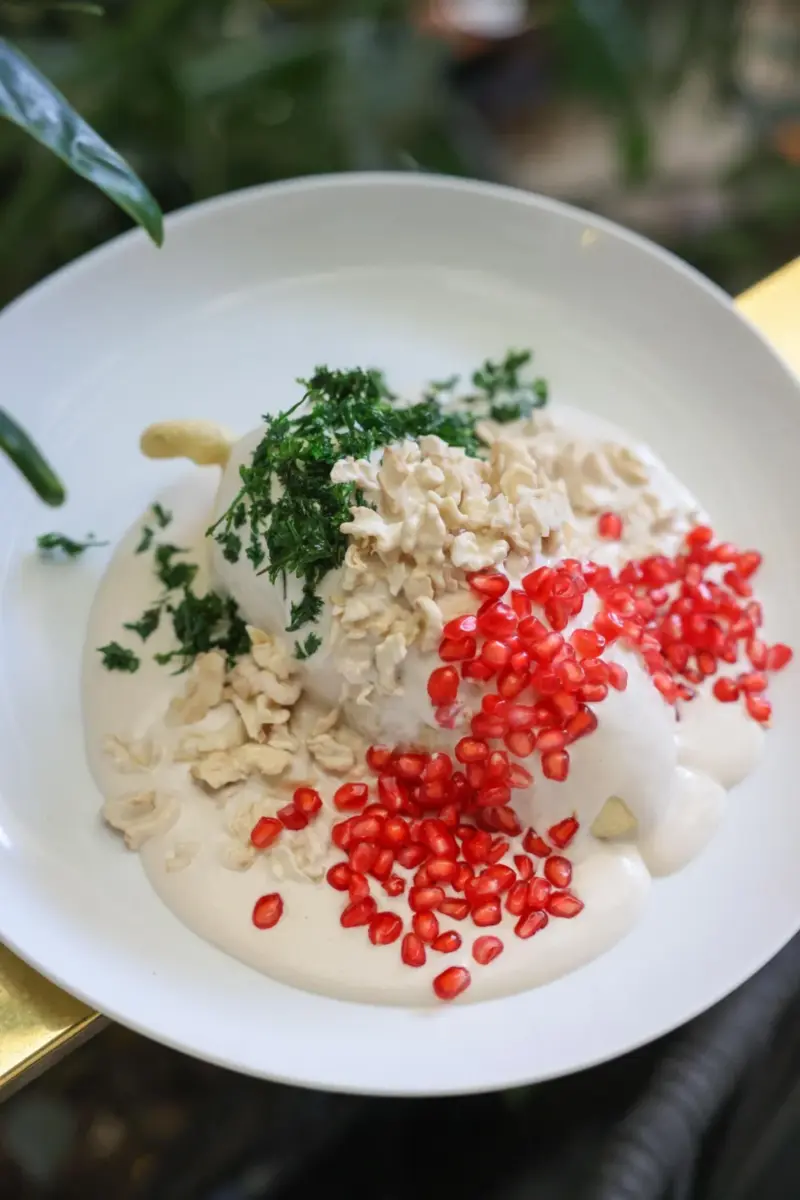 Chile en nogada de Blanco Colima y Blanco Castelar