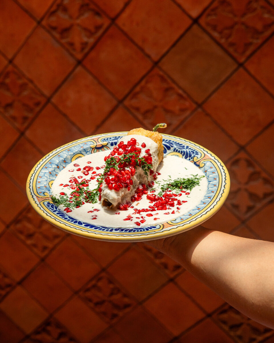 Corazón de Maguey chile en nogada