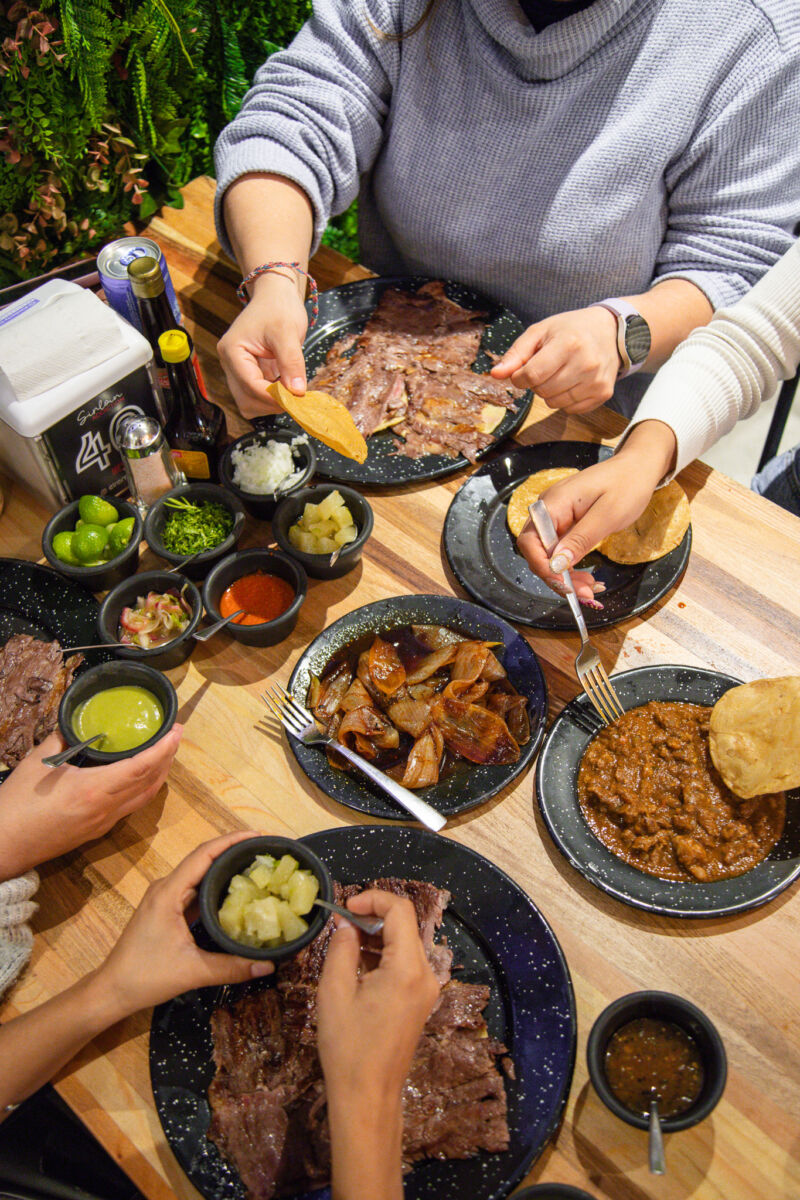 Dónde comer tacos de sirloin en la CDMX