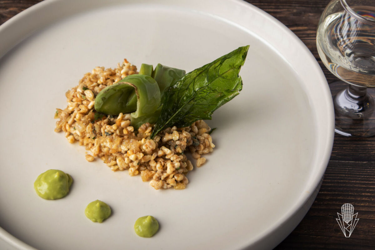 Escamoles a la mantequilla